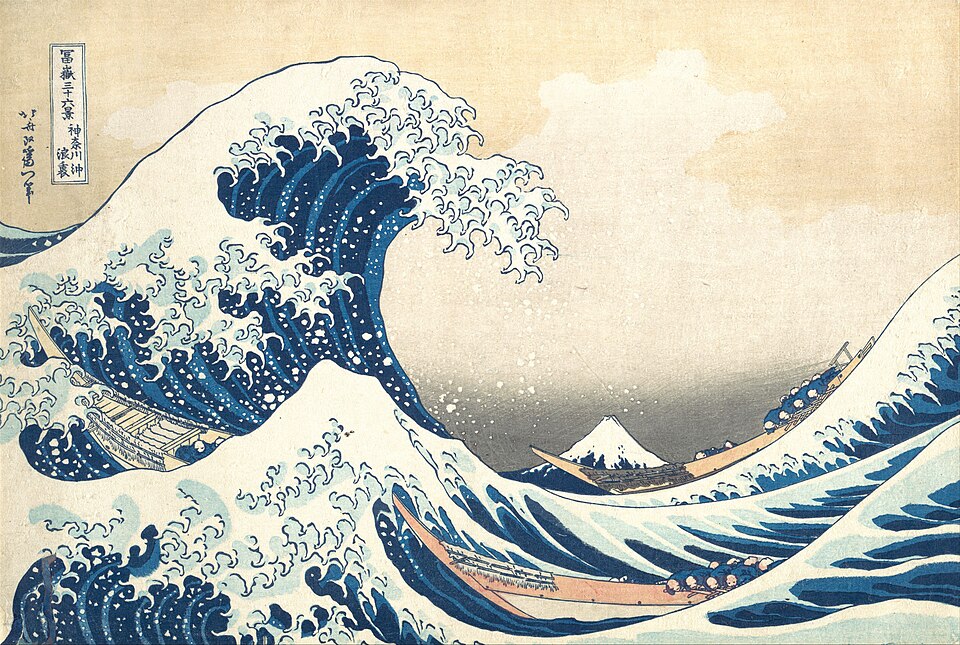 神奈川冲浪里