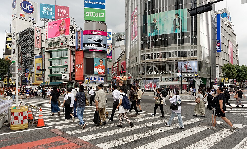 渋谷スクランブル交差点